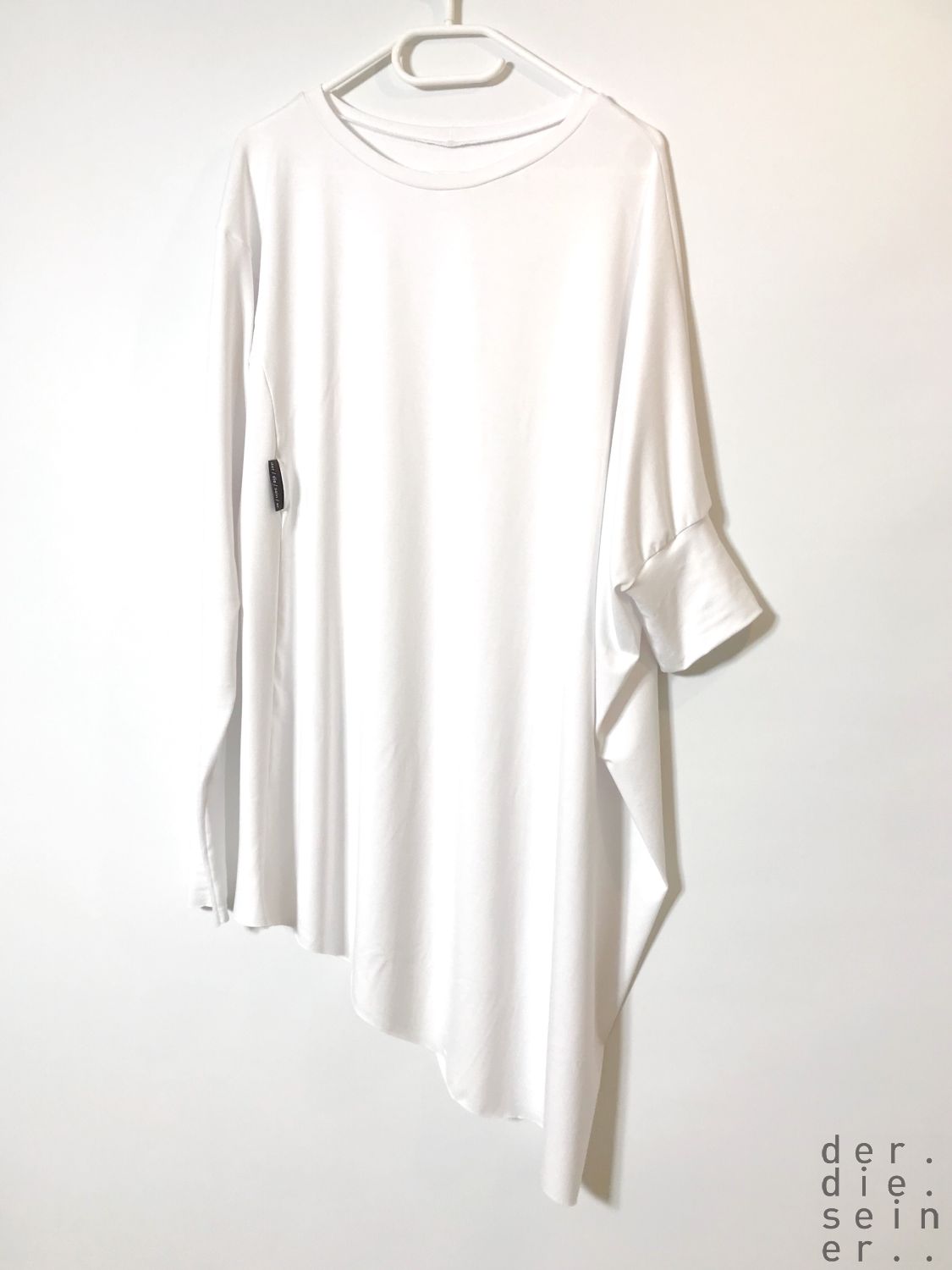 poncho-shirt – white