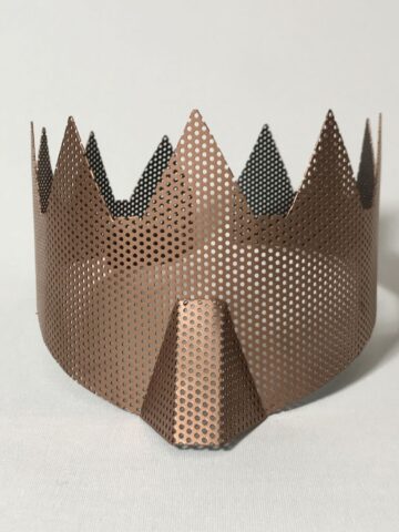 mask - crown copper
