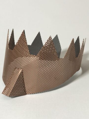 mask - crown copper