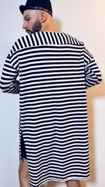 Streifenshirt - schwarzweiss