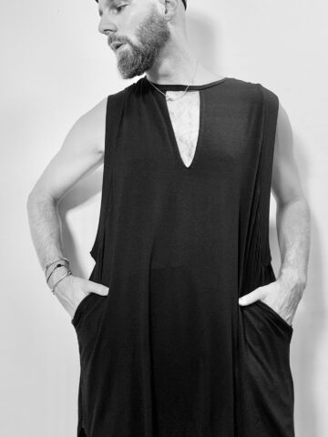 tanktop cut out - black